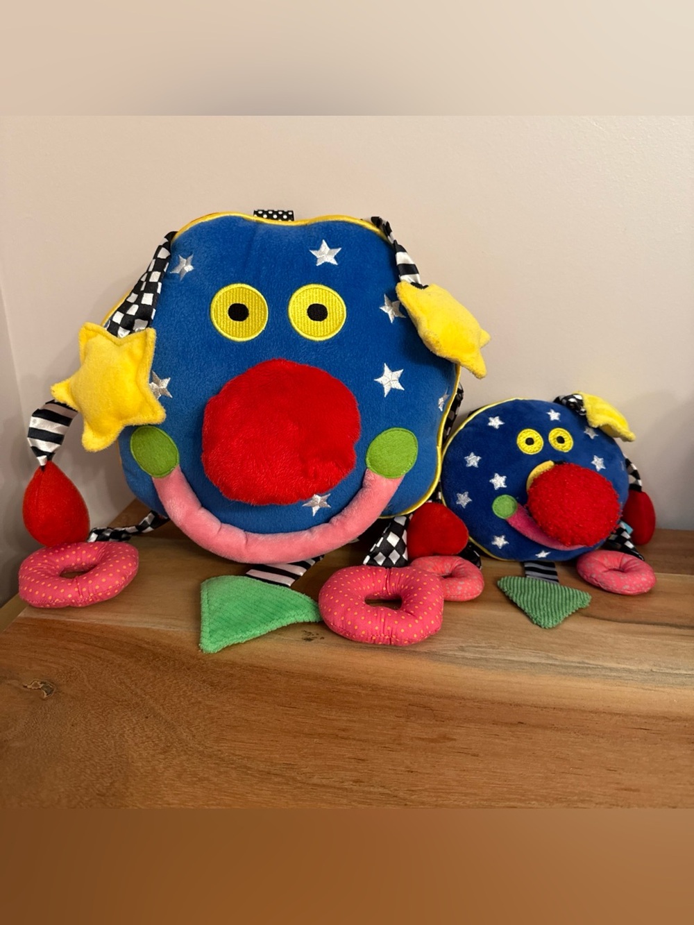 VTG. 2002 MANHATTAN TOY COMPANY, WHOOZIT ACTIVITY, SENSORY TRAVEL TOY, LOT OF 2